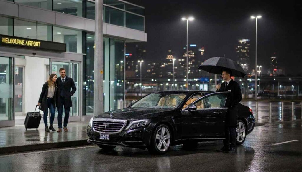 Is Melbourne Airport safe for late night pick-ups